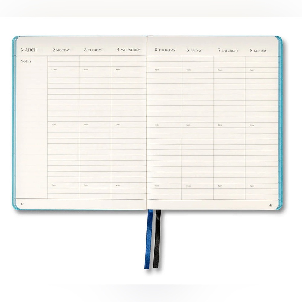 New Sofia Coppola Important Flowers 2026 Monthly Weekly Planner w/signature card - Picture 7 of 12